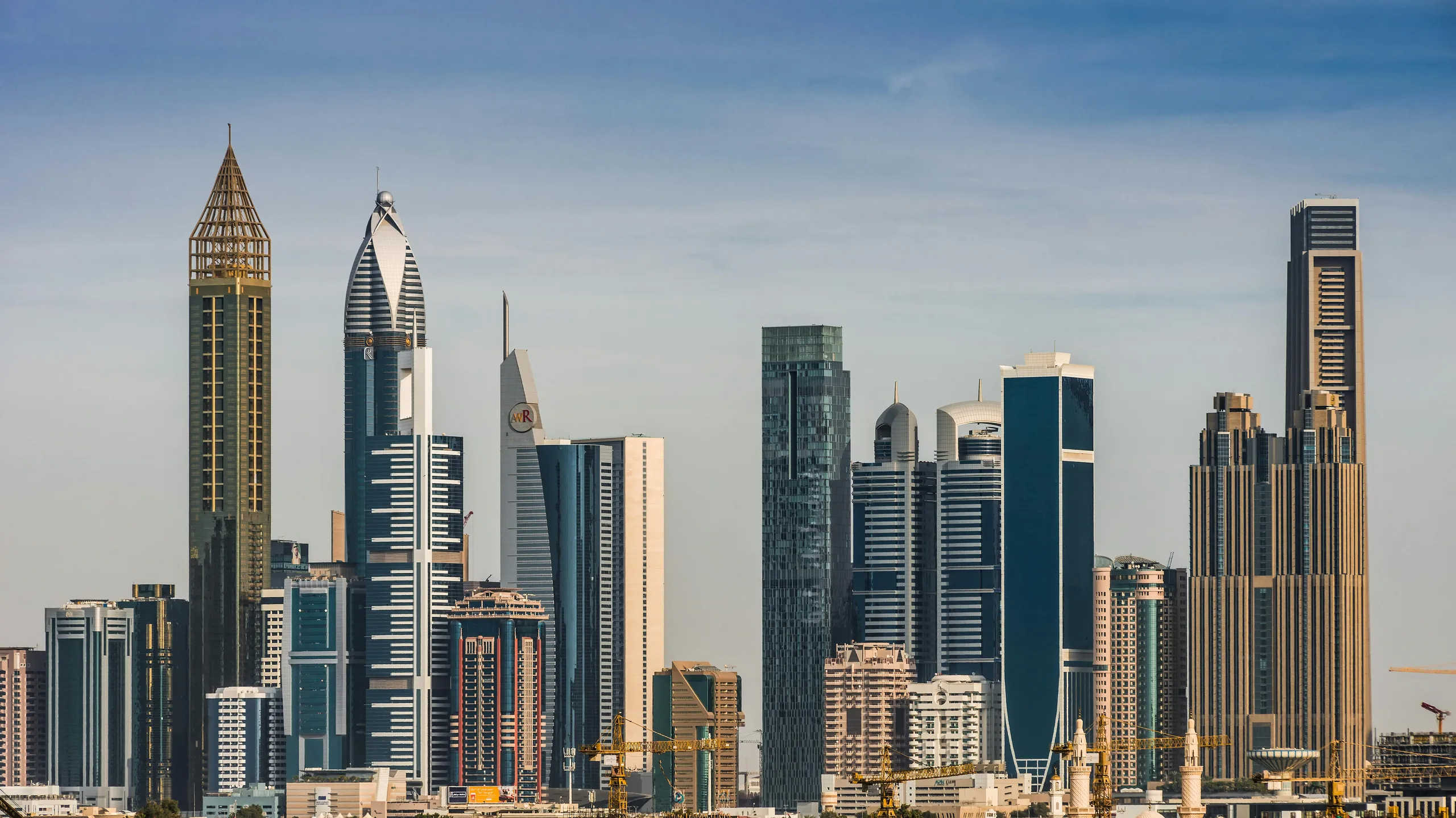 Dubai Business Skyline